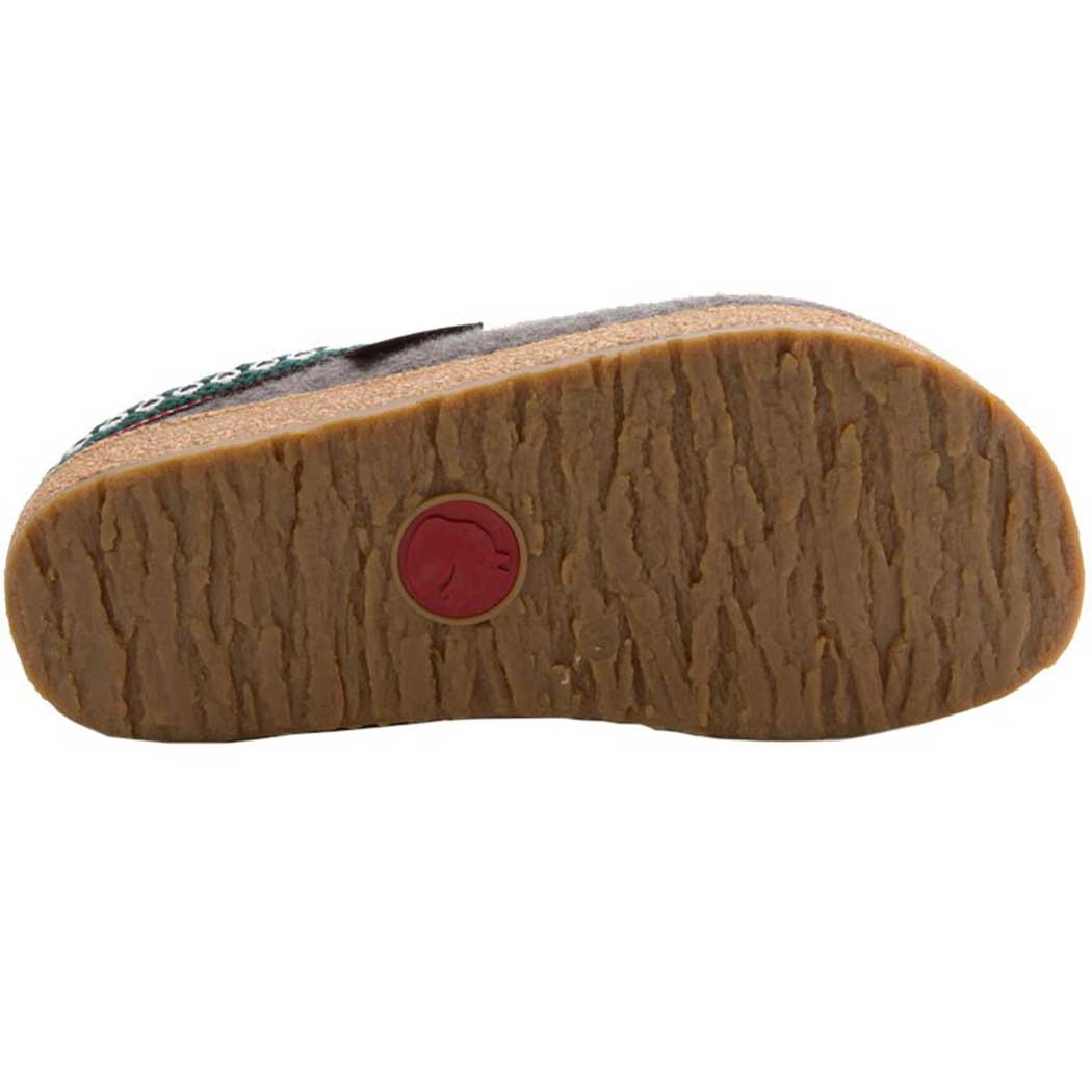 Haflinger Unisex GZ Classic Wool Grizzly Clog