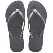Havaianas Women's Slim Crystal Poem Flip Flops