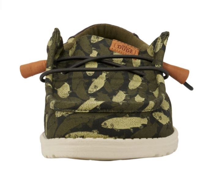 Hey Dude Men's Hey Dude Wally Fish Camo Shoes