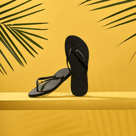 Havaianas Women's Slim Crystal Flip Flops