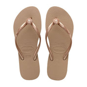 Havaianas Women's Slim Crystal Poem Flip Flops