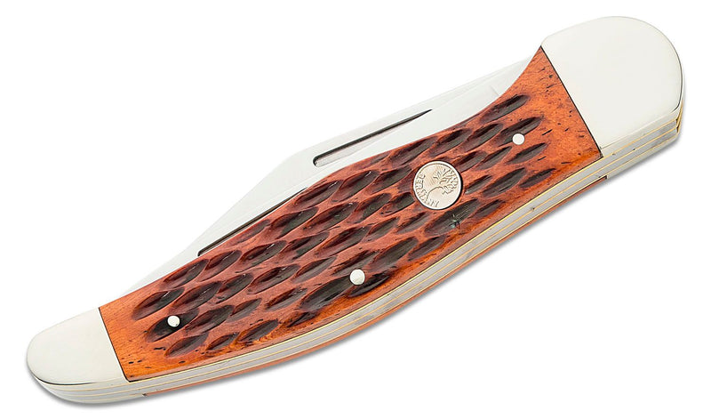 Boker Manufactory Traditional Series 2.0 Folding Hunter Jigged Brown Bone Pocket Knives