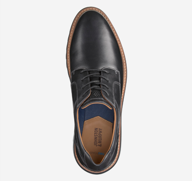 Johnston & Murphy Men's Braydon Plain Toe Shoe