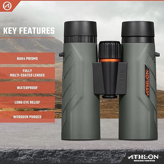 Athlon Optics NEOS G2 HD 10X42 Binocular | Hiline Sport