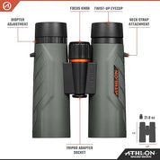 Athlon Optics NEOS G2 HD 10X42 Binocular | Hiline Sport