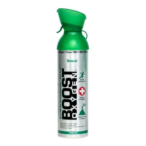 Boost Oxygen Natural Supplemental Oxygen | Hiline Sport