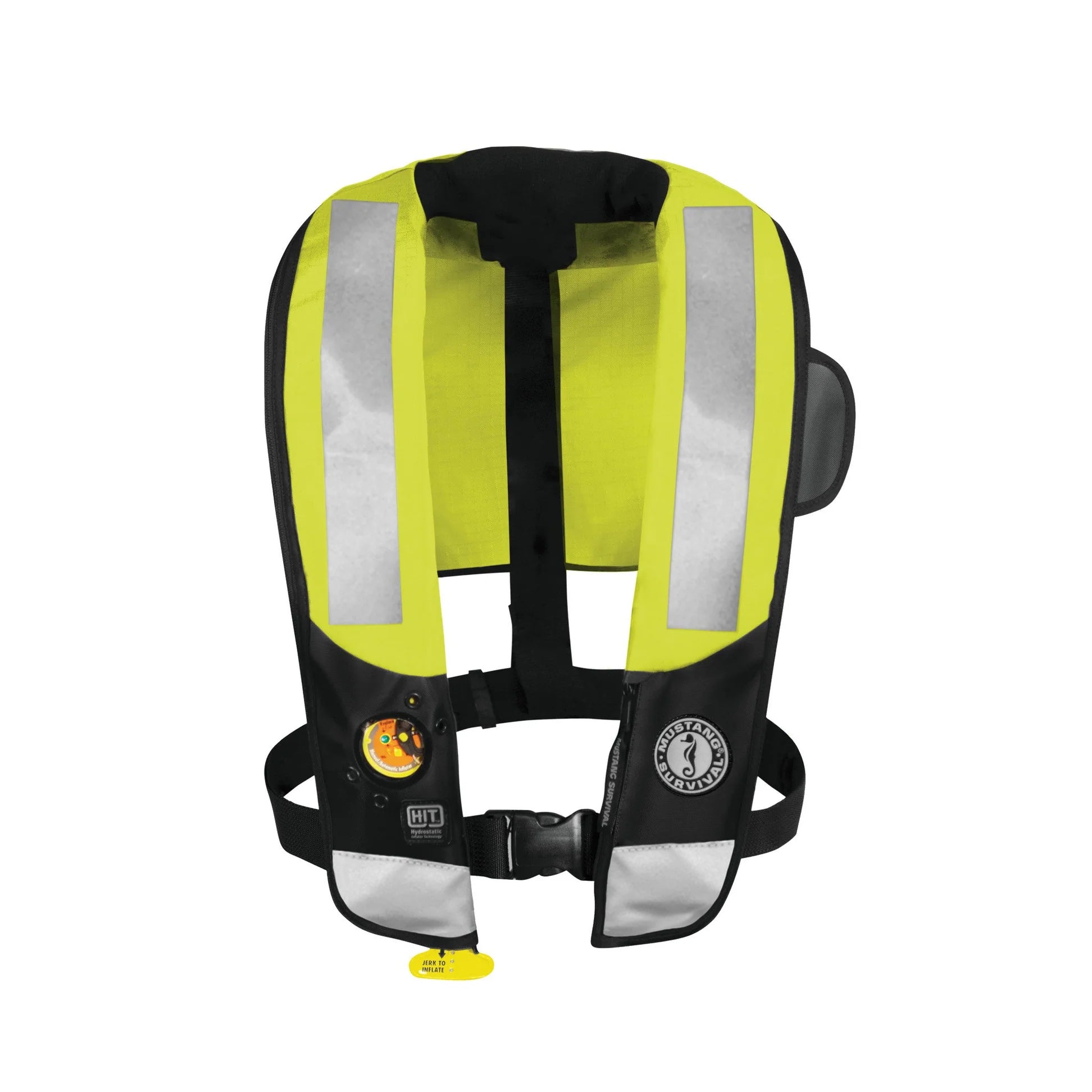 Mustang Survival HIT High Visibility Inflatable PFD Vest (Auto Hydrostatic)