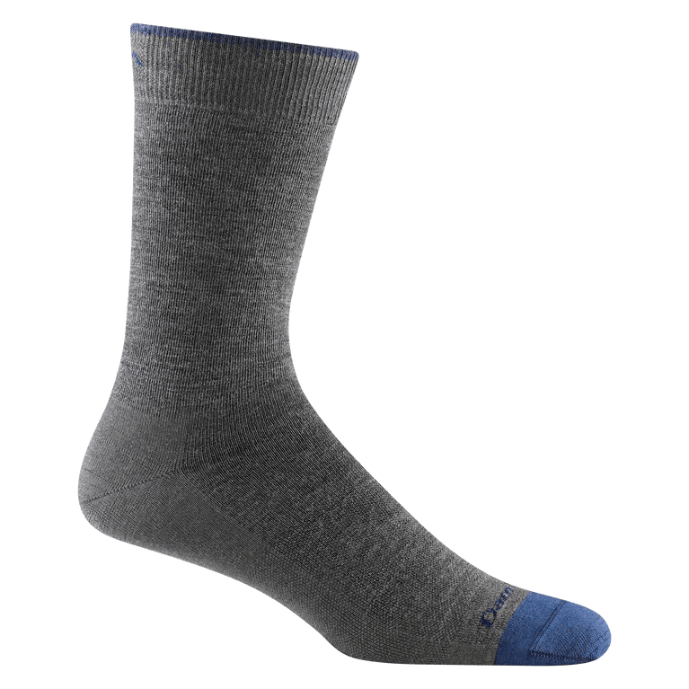 Darn Tough Men's Solid Crew Lightweight Lifestyle Sock | Hiline Sport