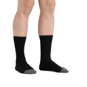 Darn Tough Men's Solid Crew Lightweight Lifestyle Sock | Hiline Sport