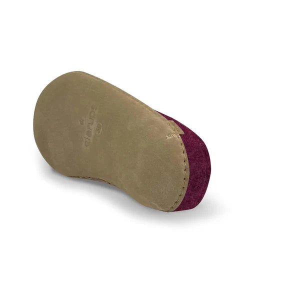 Glerups Unisex Slip - on with Leather Sole Slipper | Hiline Sport