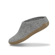 Glerups Unisex Slip - on with Leather Sole Slipper | Hiline Sport