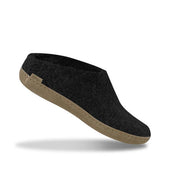 Glerups Unisex Slip - on with Leather Sole Slipper | Hiline Sport