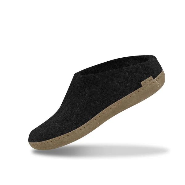 Glerups Unisex Slip - on with Leather Sole Slipper | Hiline Sport