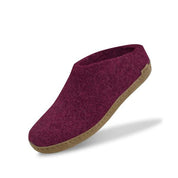 Glerups Unisex Slip - on with Leather Sole Slipper | Hiline Sport