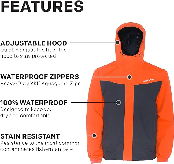 Grundéns Men's Full Share Sport Fishing Jacket | Hiline Sport