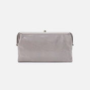 Hobo Lauren In Polished Leather Clutch Wallet | Hiline Sport