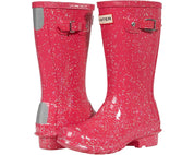 Hunter Big Kids Original Giant Glitter Rain Boots | Hiline Sport