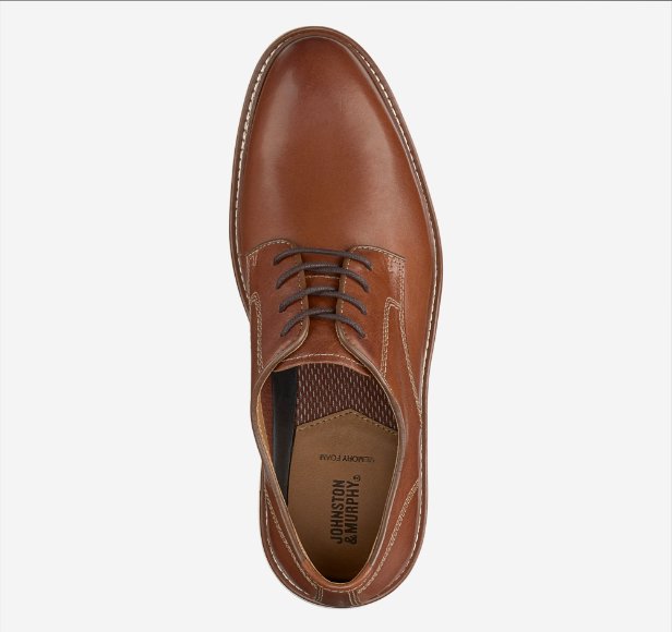 Johnston & Murphy Men's Upton Plain Toe Shoe