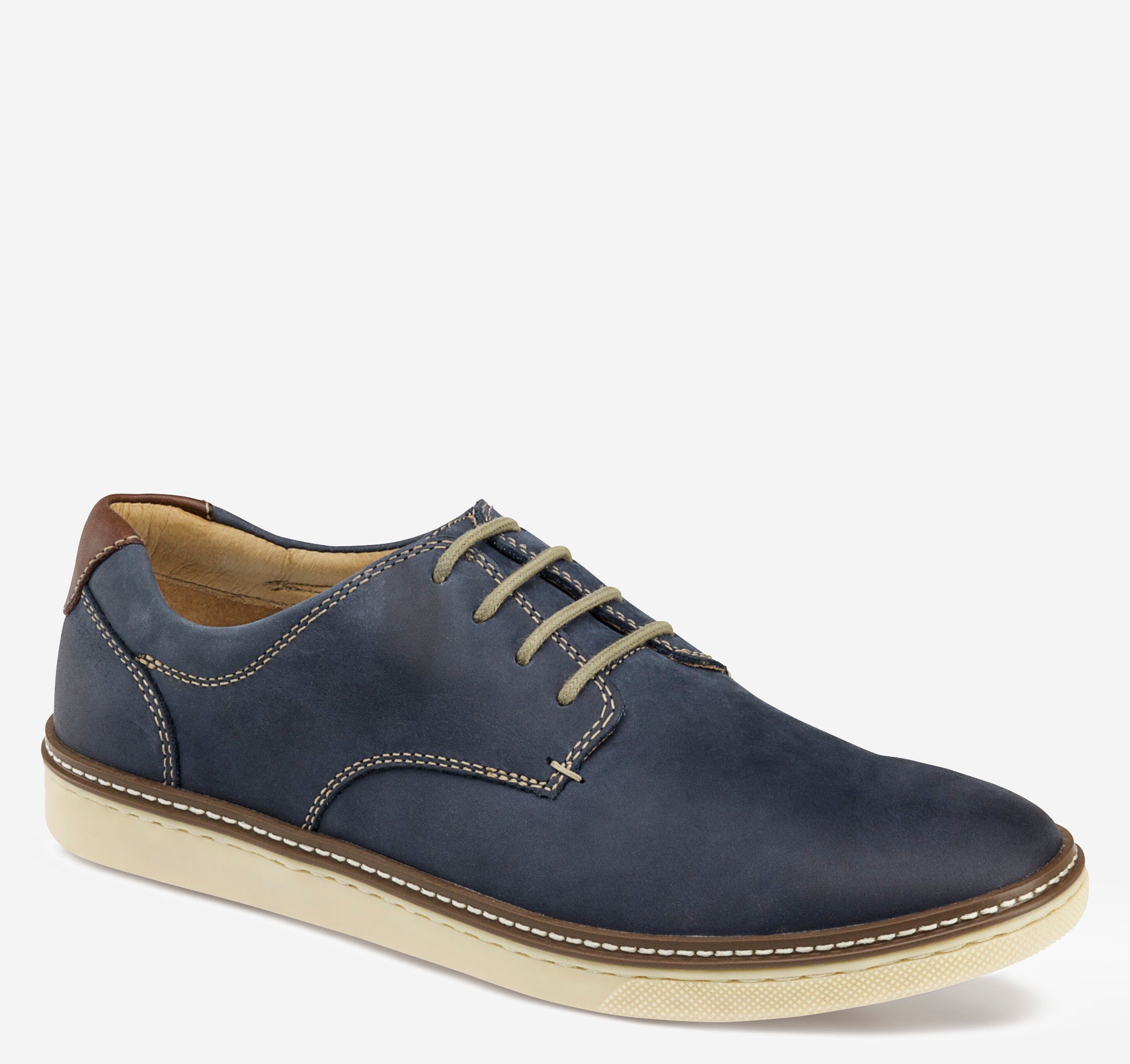 Johnston & Murphy Men's McGuffey Plain Toe Leather Shoe | Hiline Sport