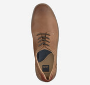 Johnston & Murphy Men's McGuffey Plain Toe Leather Shoe | Hiline Sport
