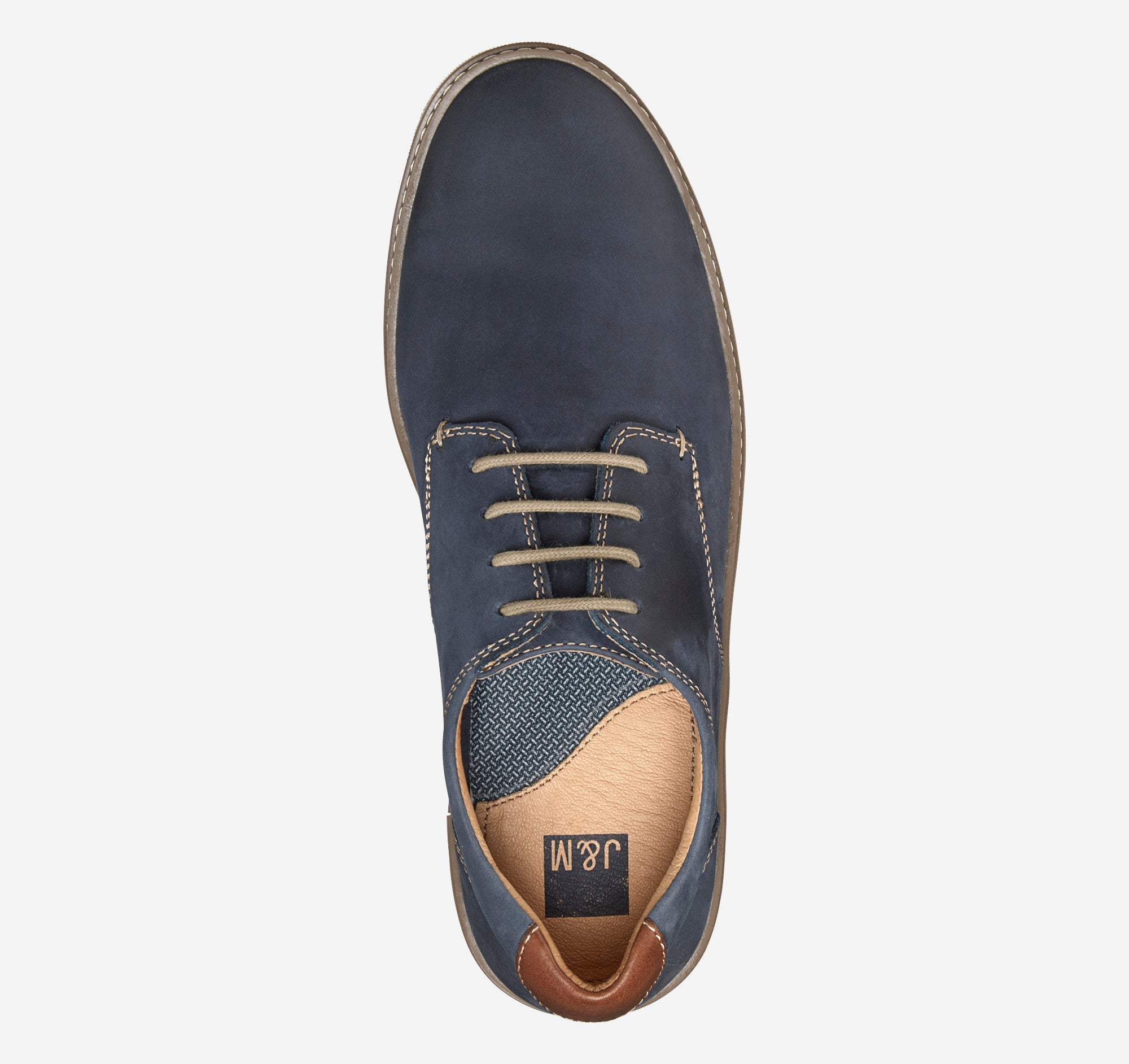 Johnston & Murphy Men's McGuffey Plain Toe Leather Shoe | Hiline Sport