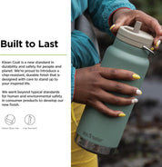 Klean Kanteen 32 oz TKWide Insulated Water Bottle with Twist Cap | Hiline Sport