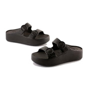 Lemon Jelly Women's Gaia Platform Slide Sandal | Hiline Sport