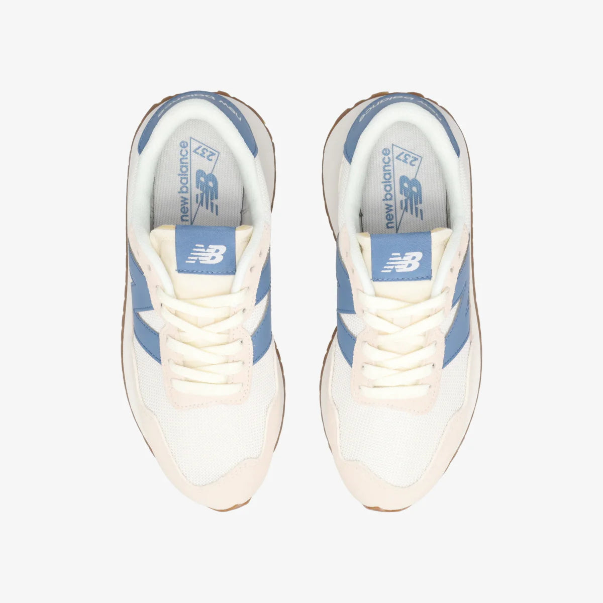 New Balance Men's 237 V1 Trainer Shoe - Sea Salt/Shoreline Blue