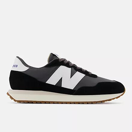 New Balance Men's 237 V1 Trainer Shoe - Black/Grey - Hiline Sport