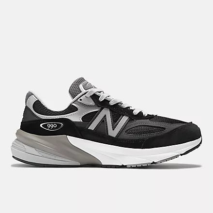 NEW BALANCE 990V6 2E グレー Mens New Balance 990v6 Running Shoe