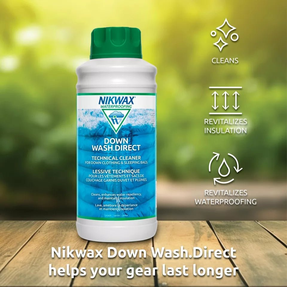Nikwax Down Wash Direct, 1000ML (1L) | Hiline Sport