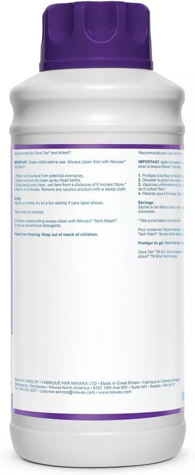 Nikwax TX.Direct® Wash - In, 1000ML (1L) | Hiline Sport