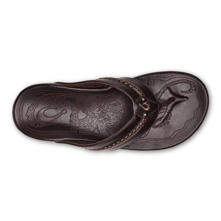 Olukai Men's Mea Ola Leather Beach Sandal | Hiline Sport