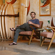 Olukai Men's Mea Ola Leather Beach Sandal | Hiline Sport