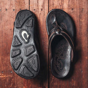 Olukai Men's Mea Ola Leather Beach Sandal | Hiline Sport