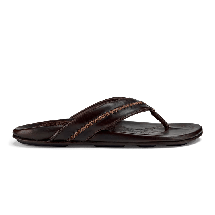Olukai Men's Mea Ola Leather Beach Sandal | Hiline Sport