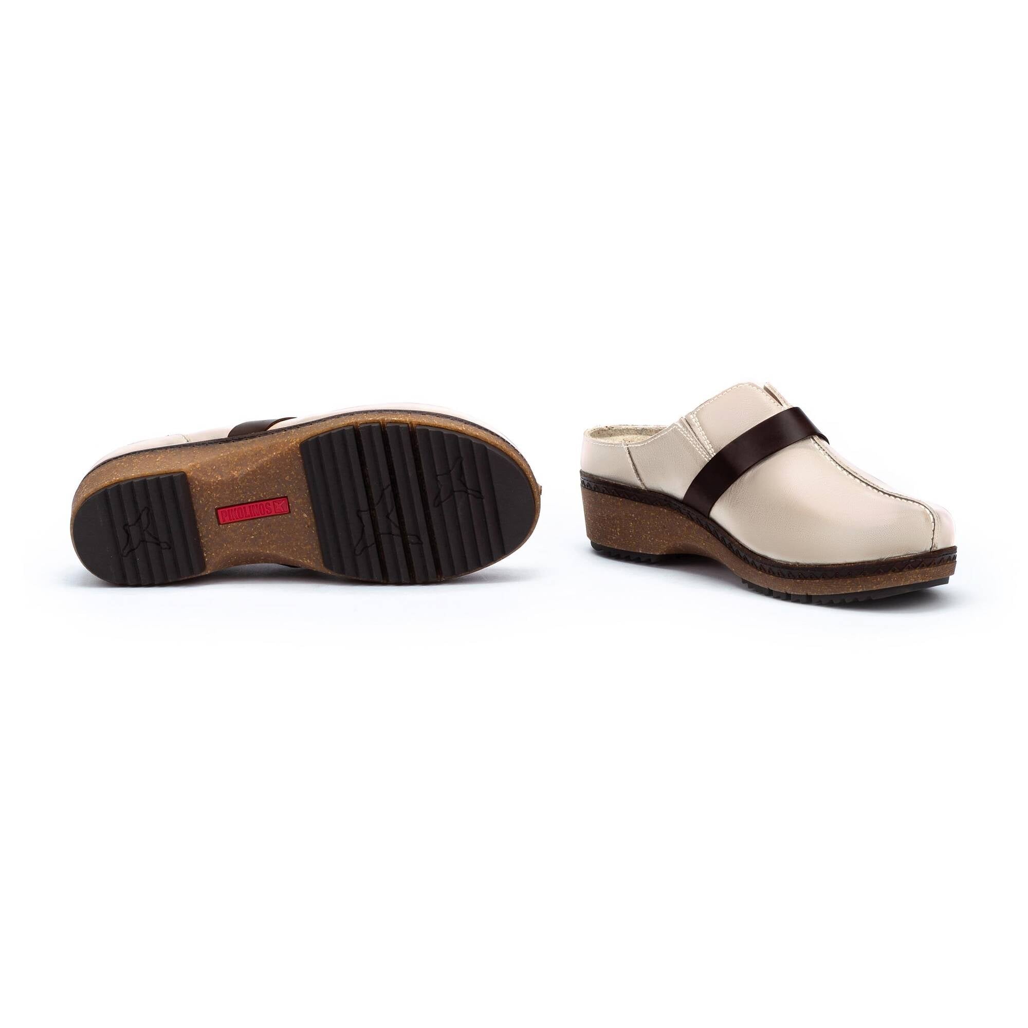 Pikolinos Women's Granada Clogs Leather Shoes | Hiline Sport