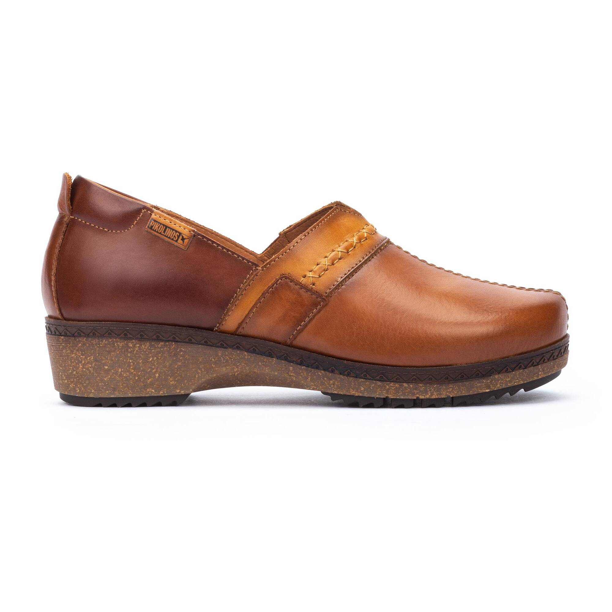 PIKOLINOS Women's Benissa Semi-Closed Leather Shoes - Comfort Casual Footwear