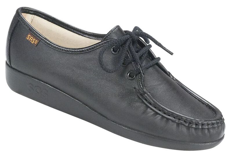 SAS Women's Siesta Lace Up Leather Loafer Shoe | Hiline Sport