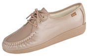 SAS Women's Siesta Lace Up Leather Loafer Shoe | Hiline Sport