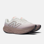 New Balance Women's Fresh Foam X 1080v14 Running Shoe - Earth Shadow with Reflection and Urgent Red