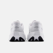 New Balance Women's FuelCell Rebel V5 Running Shoe - White with Silver Metallic and Black