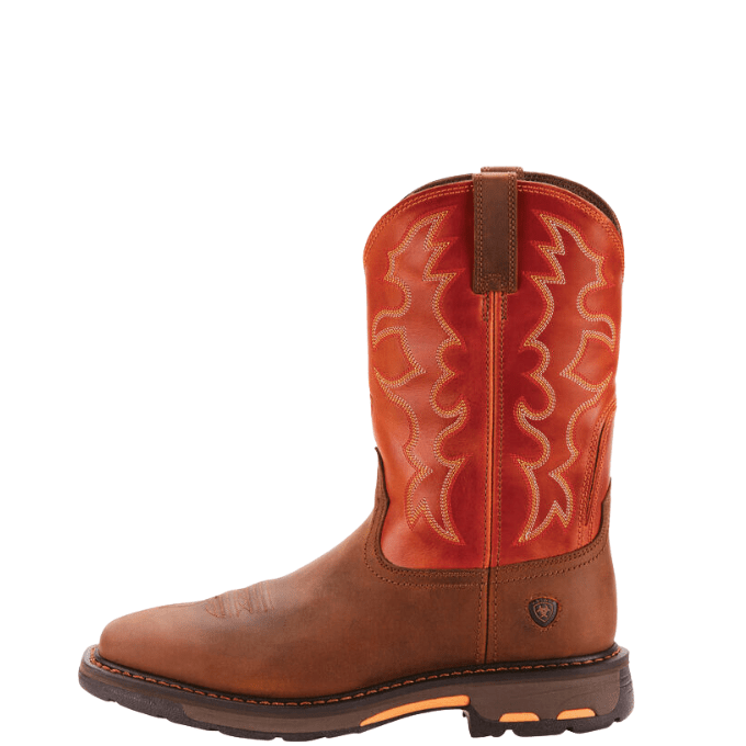 Ariat Men's WorkHog Wide Square Toe Work Boot - Hiline Sport -