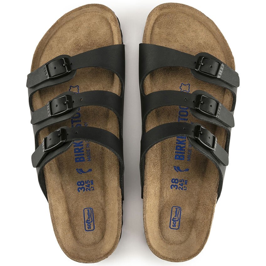 Birkenstock Women's Florida Soft Footbed Birko-Flor Sandals - Hiline Sport -