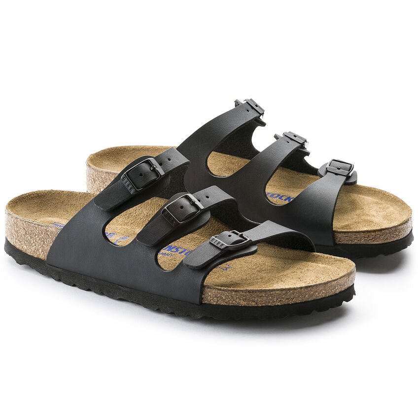 Birkenstock Women's Florida Soft Footbed Birko-Flor Sandals - Hiline Sport -