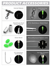 Bluewing 36" Fishing Spreader Bar Starboard Canyon with 9" Floating Squids, Trolling Birds and 316 Stainless Steel Rod - Black/Purple | Hiline Sport