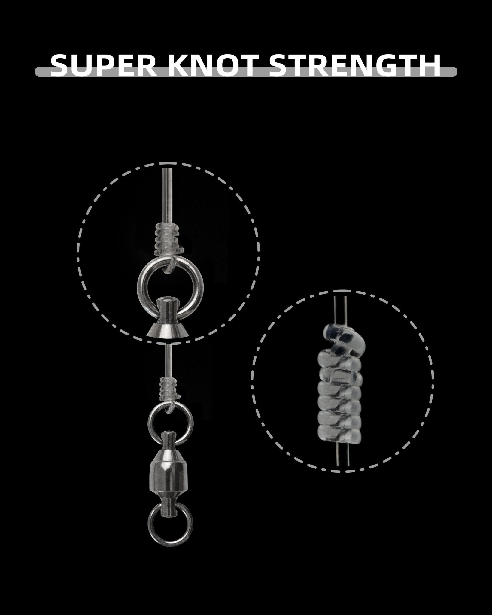 Bluewing Monofilament Fishing Line Dia.0.7mm*3000YD*60LB - Gray | Hiline Sport