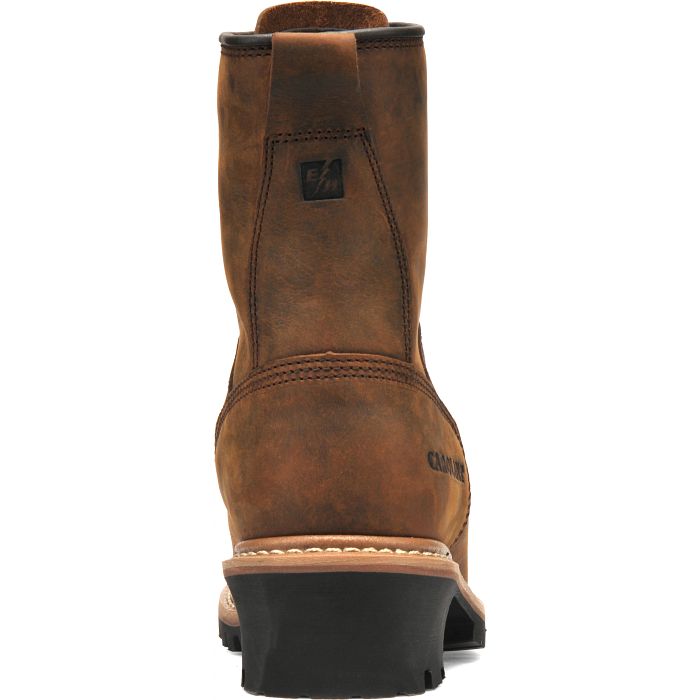 Carolina Men's Elm 8" Waterproof Leather Logger Boot - Hiline Sport -