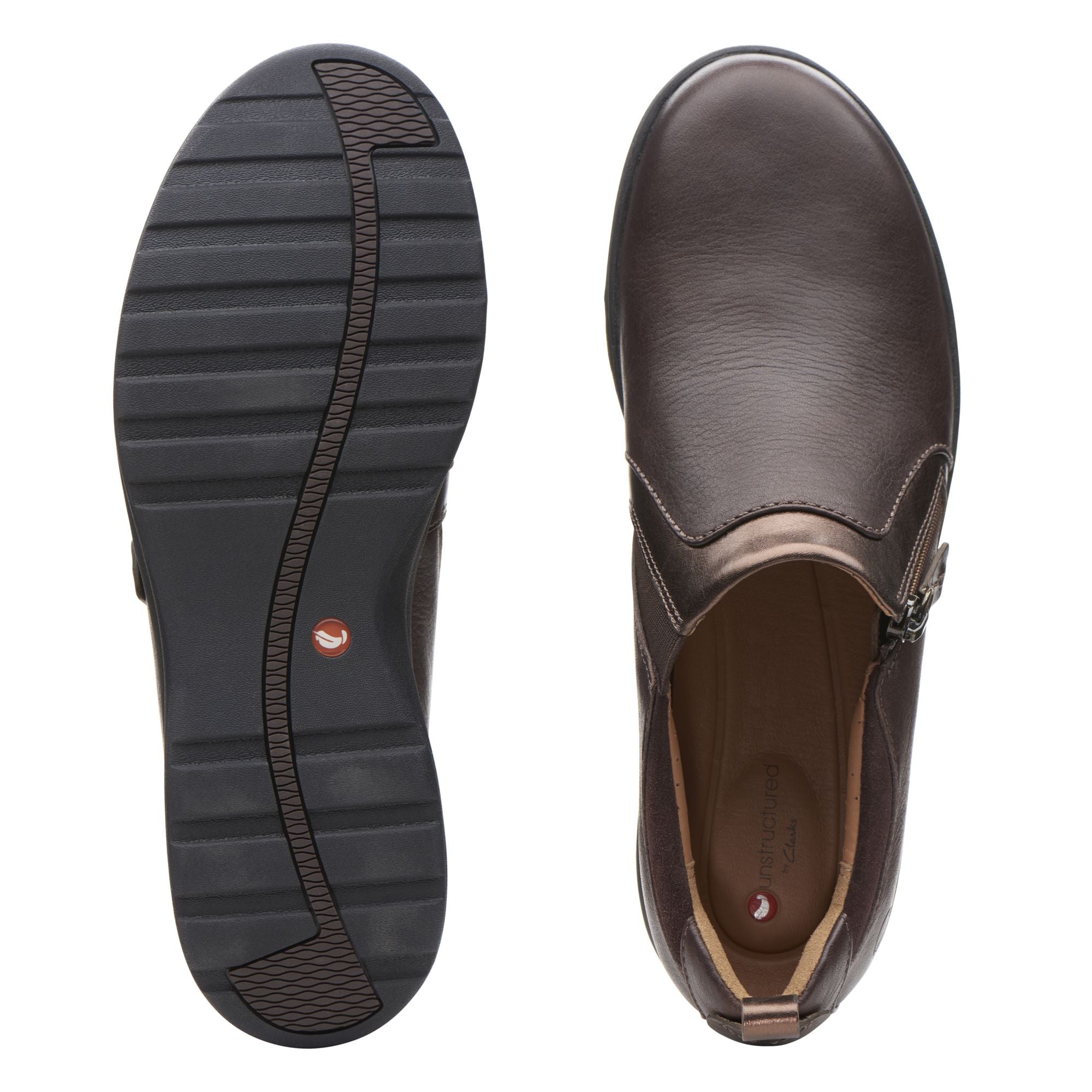 Clarks Women's Un Adorn Zip Shoe - Hiline Sport -