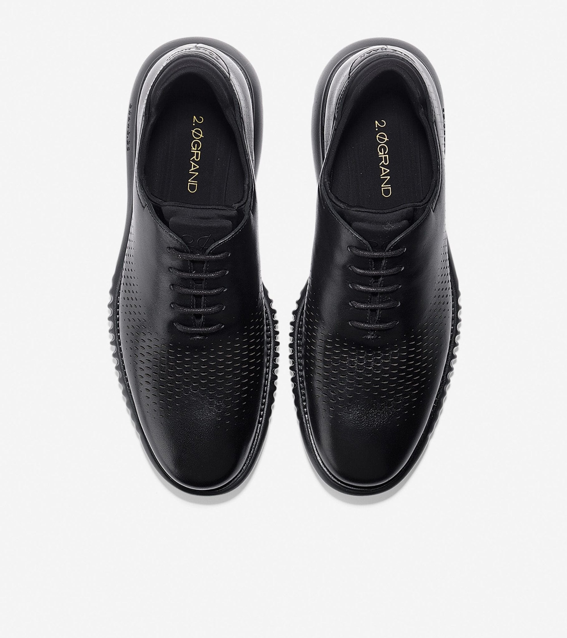 Cole Haan Men's 2.ZERØGRAND Lined Laser Wingtip Oxford Shoe - Hiline Sport -